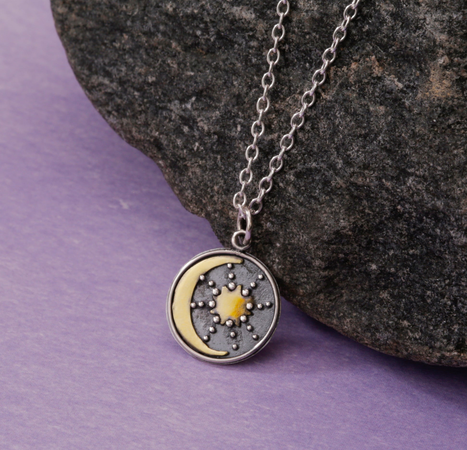 ネックレス・ペンダント +ENGBROX+ silver925 cosmic long necklace EBNL24059SV Amazon.com: IGlE 925 Sterling Silver Pendant Necklace with