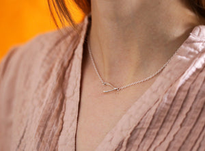 Wishbone Link on 16" Cable Chain {"urlParam":"envisico=%7B%22canvas%22%3A%22f5e1772%22%2C%22layers%22%3A%5B%7B%22strand%22%3A%22c8bf04c%22%2C%22focal%22%3A%22c8befe9%22%7D%5D%2C%22f%22%3A1%7D"}